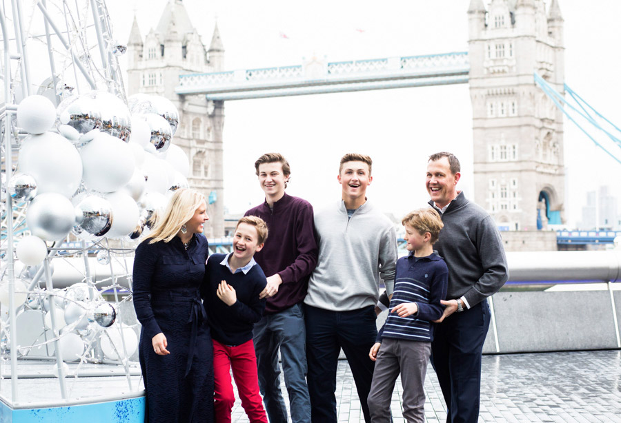 Family in London