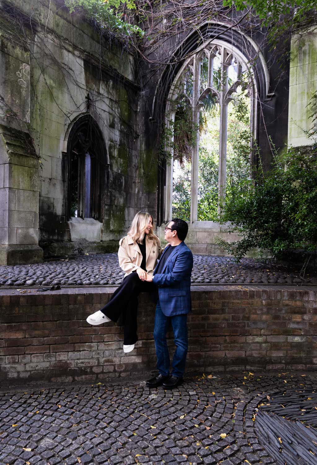 Photo of a couple at St Dunstan
